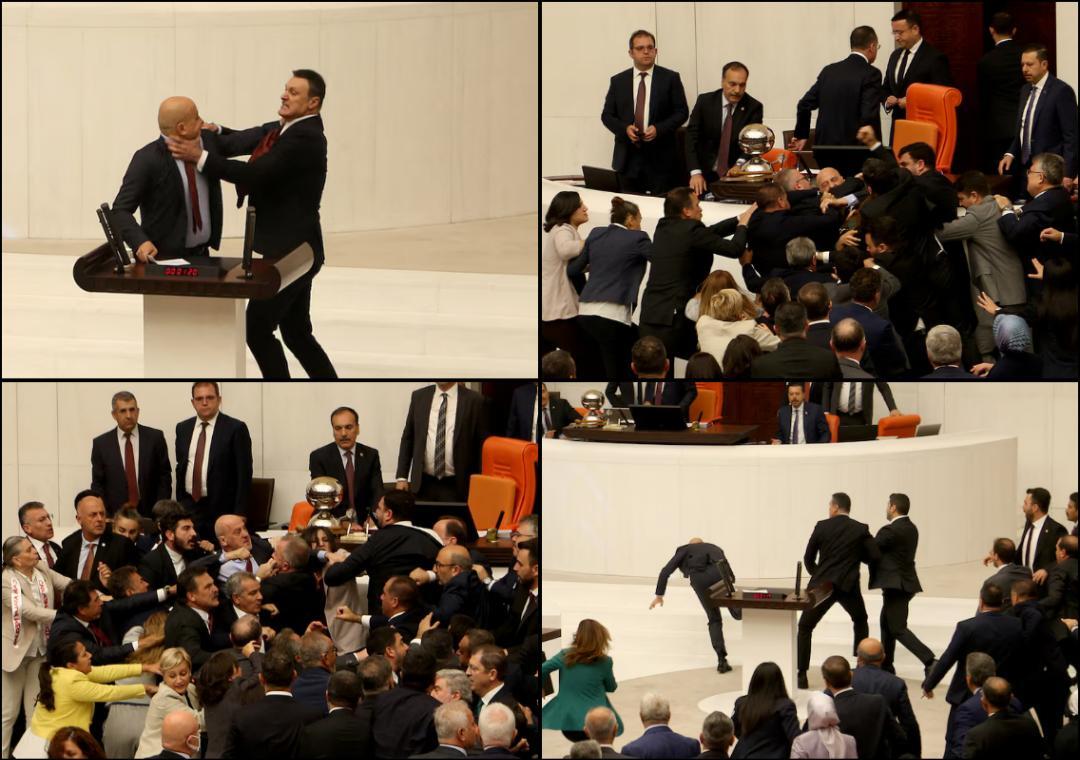 You are currently viewing Turkey’s Parliamentary Debate Turns Violent