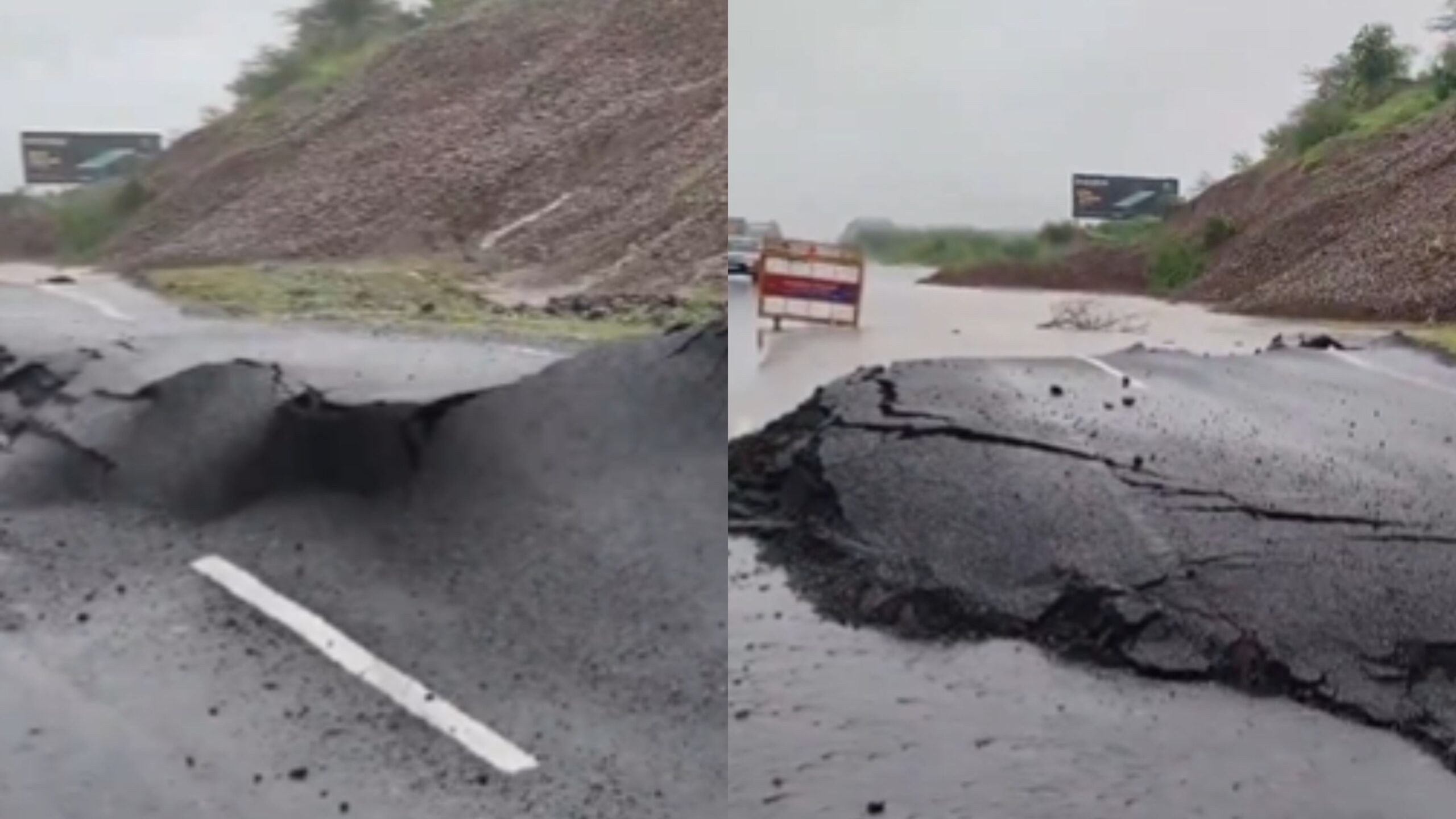 You are currently viewing Watch Now: Monsoon Heavy Rain Destroyed Part of the Rajkot-Ahmedabad Highway