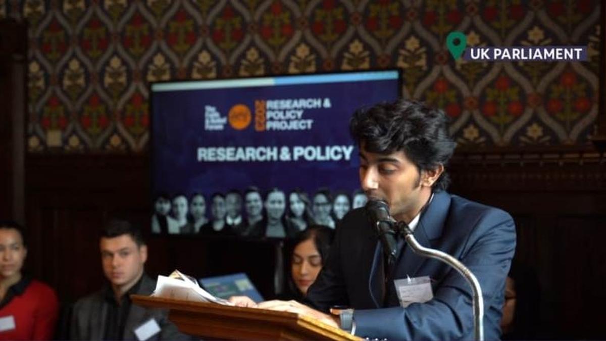 You are currently viewing London Youth Council’s First Indian Member Opens UK Parliament Speech in Kannada