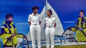 Read more about the article Meet the Indian Navy’s Fearless Duo Setting Sail Around the World