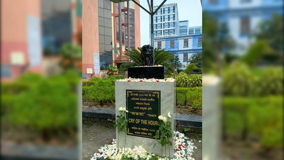 Read more about the article Protests Erupt Over Statue of Kolkata Rape-Murder Victim At RG Kar Medical College