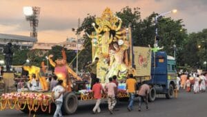 Read more about the article Violence in Howrah Forces Police to Restrict Durga Puja Celebrations