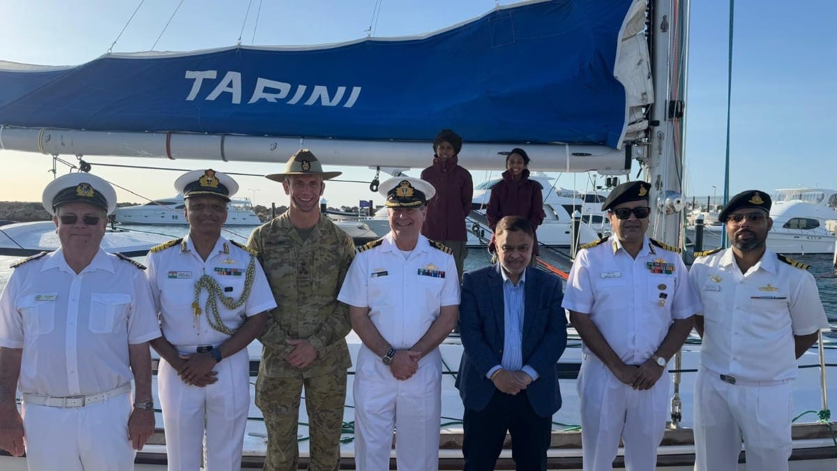 Read more about the article INSV Tarini Reaches Fremantle After 39-Day Voyage: Women Officers Lead Historic Expedition